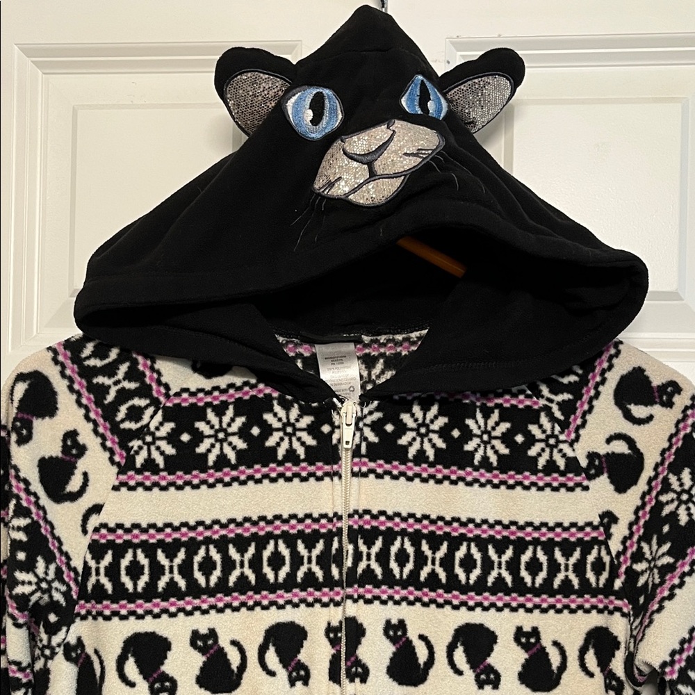 Women’s Cat Pajama Onesie🐈‍⬛🐈
😻Size: Small